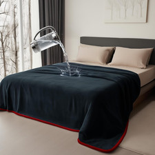 Queen Size Waterproof Blanket - Stain  Spill Proof, Reversible Design