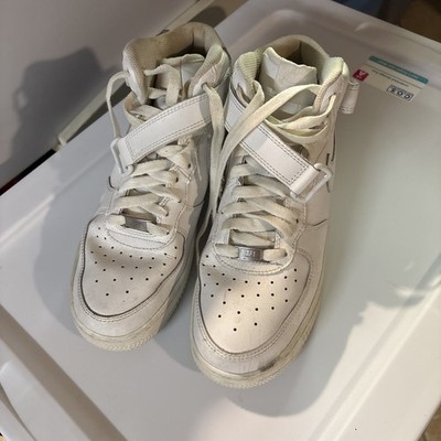 Nike Air Force 1 High Top Leather Sneakers Size 7.5