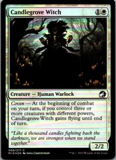 Candlegrove Witch C Innistrad: Midnight Hunt Foil 8 NM