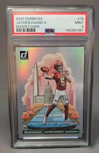 2024 Panini Donruss - Downtown! Jayden Daniels #16 (RC)
