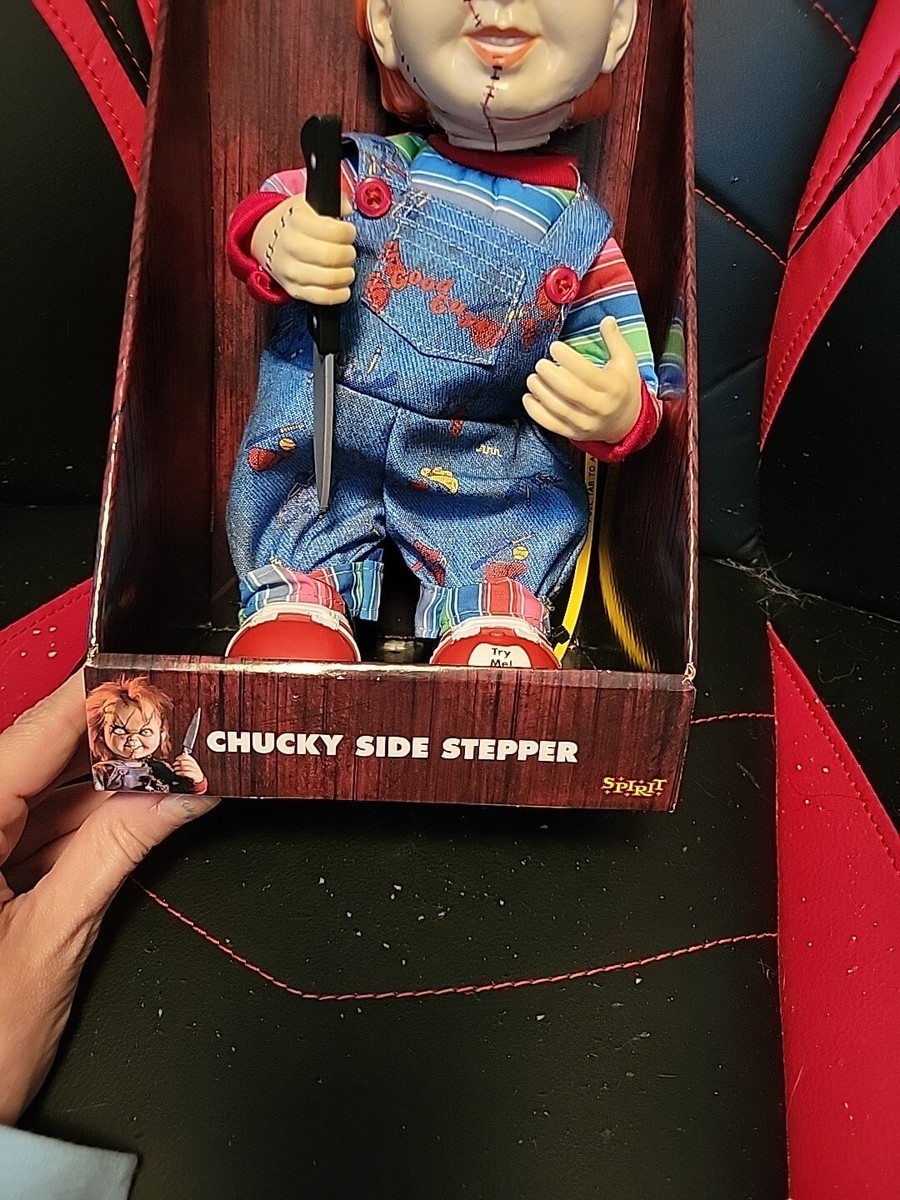 Chucky☆ʕ•ᴥ•ʔ New! Spirit Halloween 2023 Chucky and Ghostface Sidesteppers