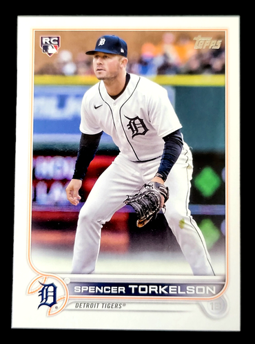 2022 Topps SPENCER TORKELSON RC MLB Baseball Detroit Tigers Rookie Card 