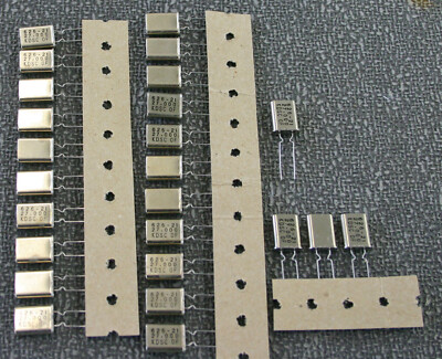 25 Pieces 27.000 MHz KDS Crystal Oscillators HC-49U Package US Seller
