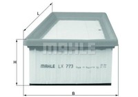 Knecht Mahle Luftfilter Renault LX 773