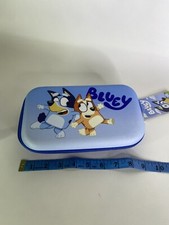 Disney Bluey School Pencil Box Case Bandit Chilli Travel Cosmetic Pouch Bag