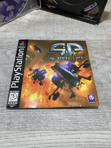 G-Police (Sony PlayStation 1, 1997) PS1 - KOMPLETT CIB GETESTET & FUNKTIONSFÄHIG! - Bild 6 von 6