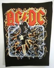 AC/DC Back Patch 80's Blow up your Video Angus Young Official 1988 Vintage/New 