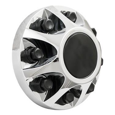 Pair Of Chrome Rear Wheel Simulators For 2008-2010 Silverado 3500 Dually (17”)