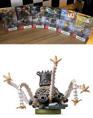 The Legend Of Zelda 7 Amiibo Bundle Link Zelda Ganondorf Twilight P  Guardian