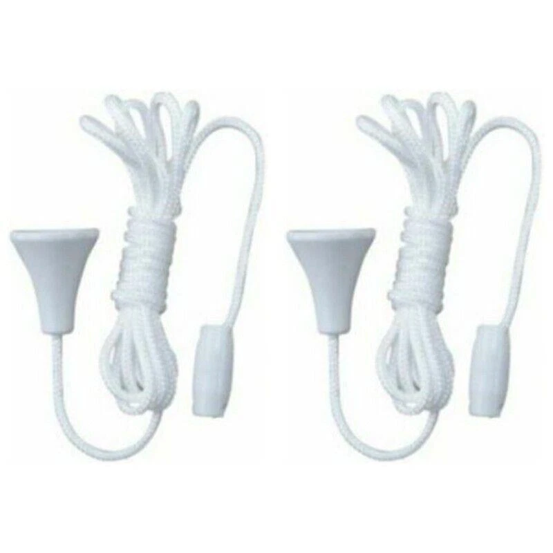 Replace Bathroom Light Pull Cord Switch String Spare Ceiling Shower Acorn String