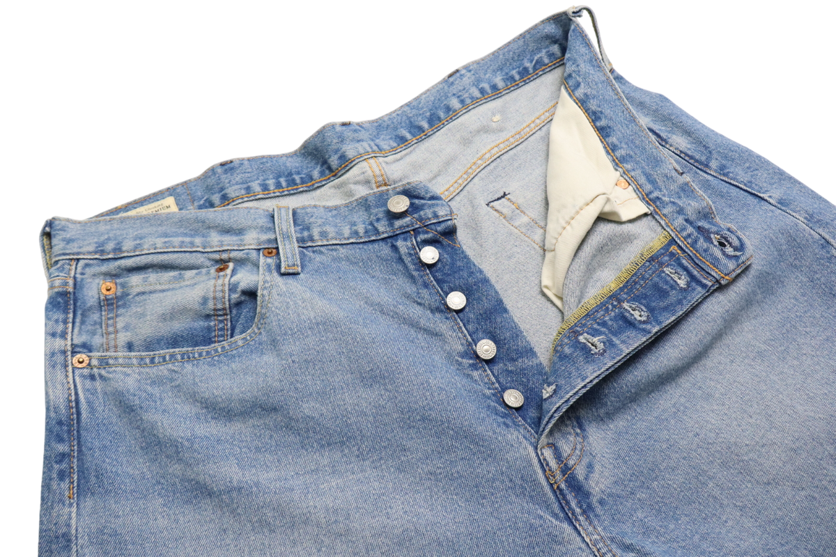 LEVI's 501 Premium Big E Jeans Men's W38/L32 Straight Leg LEVI's 501 Premium Big E Jeans Men's W38/L32 Straight Leg
