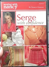 Serge With Confidance Sewing With Nancy Series with Nancy Zieman DVD