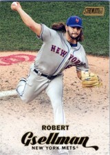 2017 Stadium Club Gold Foil #38 Robert Gsellman New York Mets