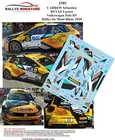 DECALS 1/43 REF 2193 VW VOLKSWAGEN POLO CARRON RALLYE MONT BLANC 2020 RALLY