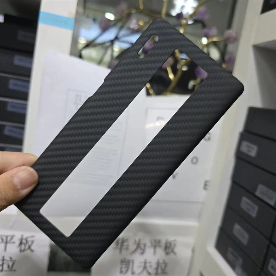 Genuine Aramid Carbon Fiber Case For Huawei Mate 30 RS Matte Armor Hard Cover - Image 3 of 4