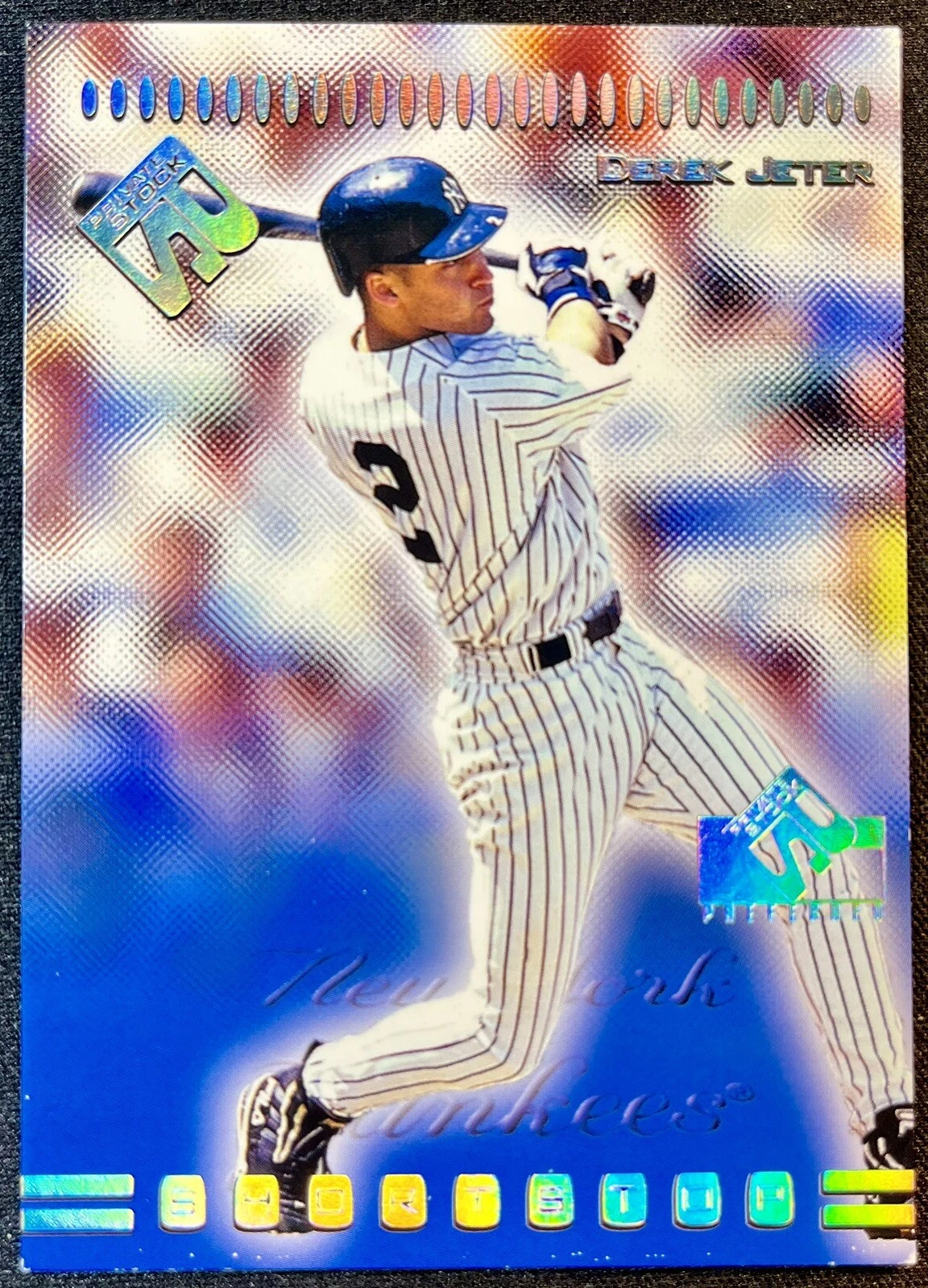 1999 Pacific Private Stock Preferred /399 DEREK JETER #8 MLB HOF Yankees