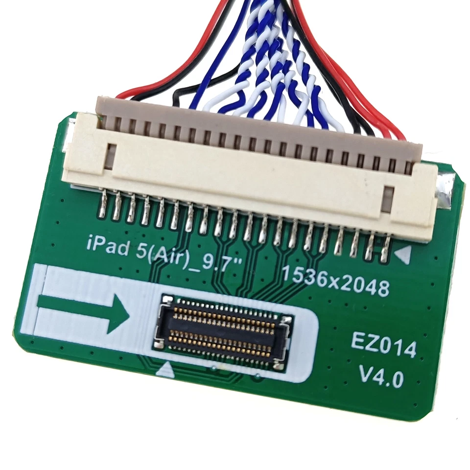 LCD Board for iPad Air A1475 A1476 LP097QX2 Video Audio Driver Vertical Display - Image 3 of 4