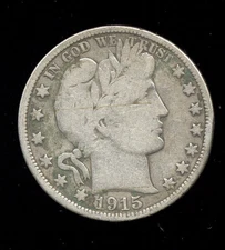 1915-D  ...  VG++  ...  Better Date  ...  Barber Half Dollar (509-304)