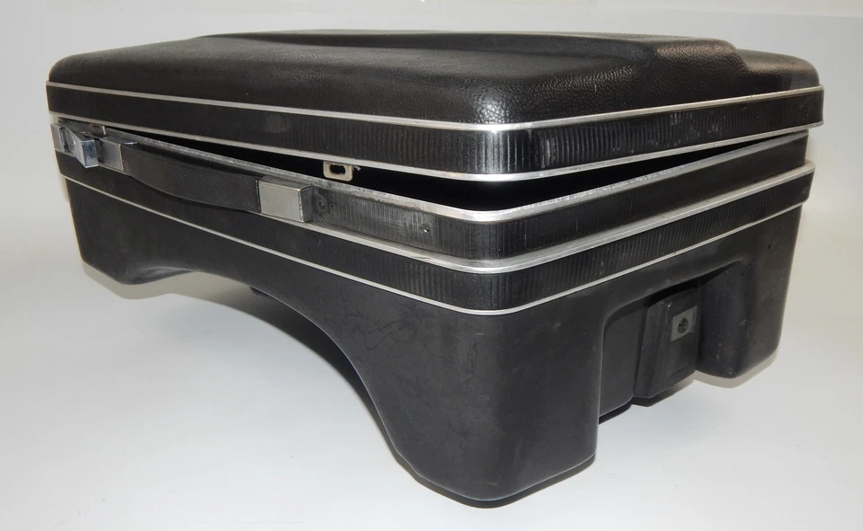 KRAUSER RH BLACK HARD SIDE LUGGAGE CASE TRUNK FOR PARTS BMW YAMAHA GUZZI DUCATI - Image 4 of 4