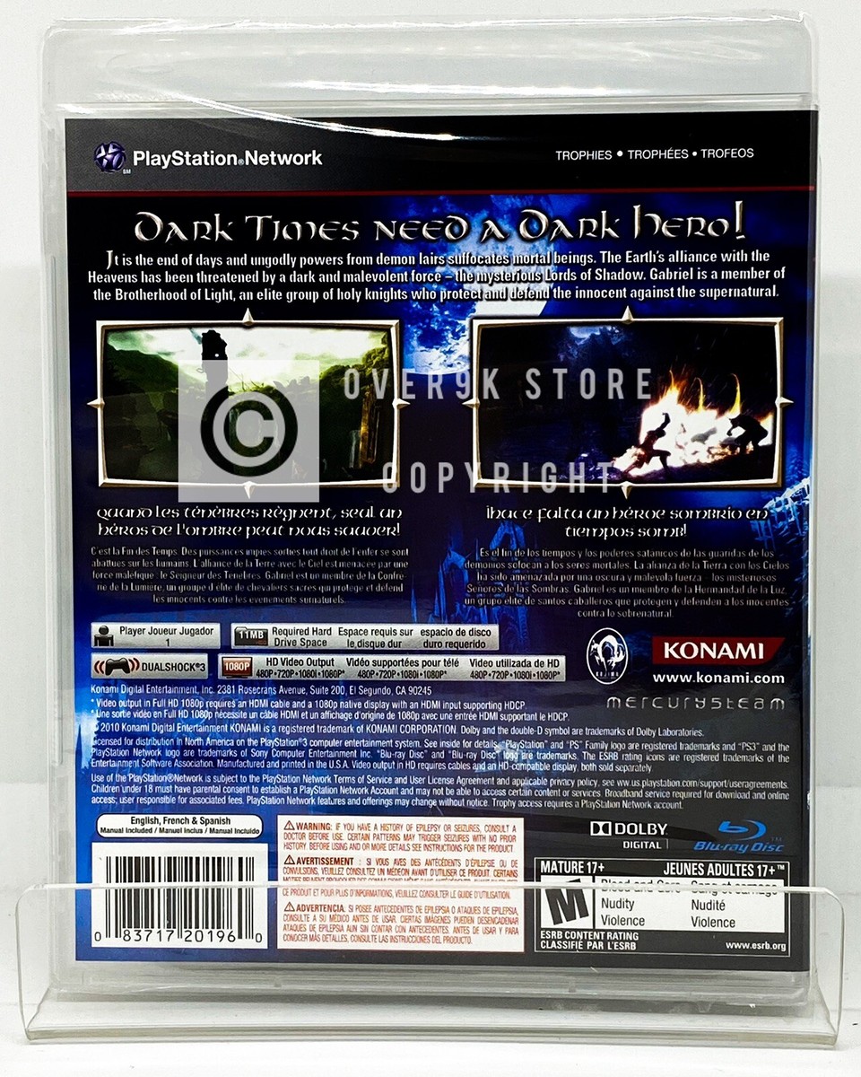 Castlevania - Lords of Shadow - PS3 - Brand New | Factory Sealed