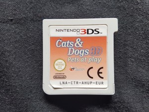 Détails Sur Chats Chiens 3d Pets At Play Nintendo Jeu 3 Ds Afficher Le Titre Dorigine