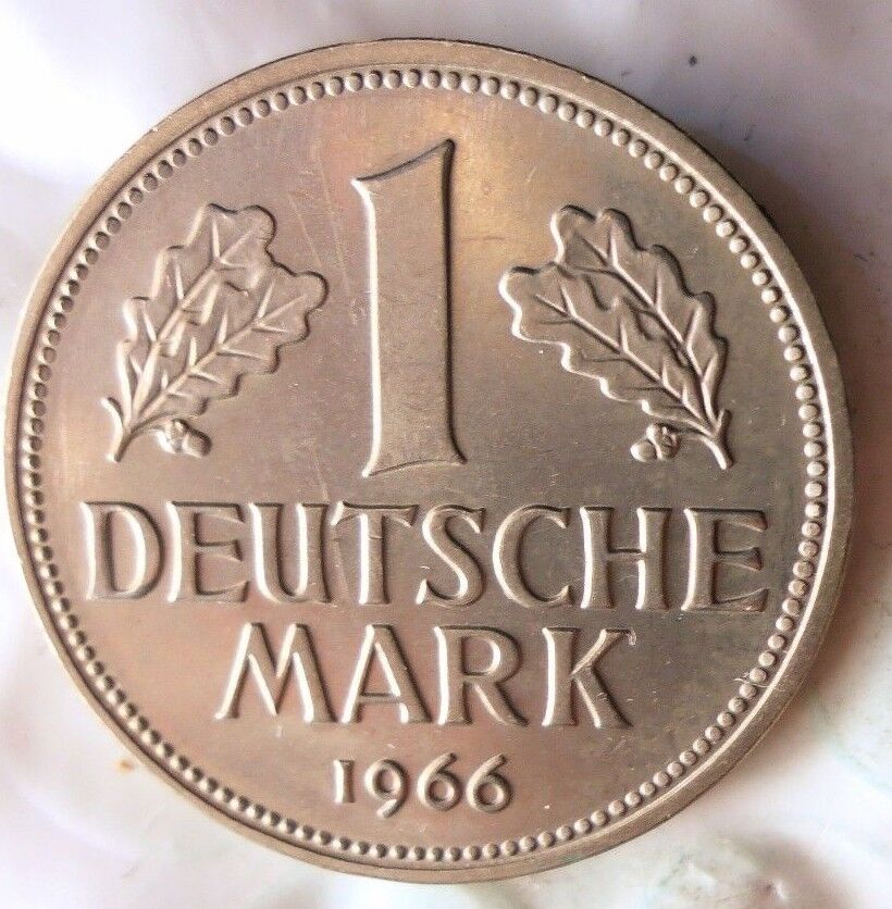 1966 F Germany Brand - Bu / UNC - Duża moneta HV5