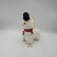 Alpaca Alpacasso White C2703 Amuse Mascot keychain Plush 5" Toy Doll Japan