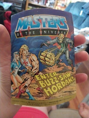 MOTU Mini Comic Enter Buzz-Saw Hordak! Masters Of The Universe He