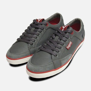 grey designer trainers