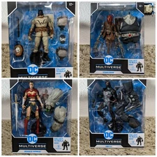 DC Multiverse McFarlane Batman Last Knight on Earth Build A Figure BANE Set