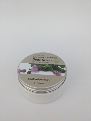THE ORGANIC DETOX Seaweed & Burdock Root Body Scrub 200ml