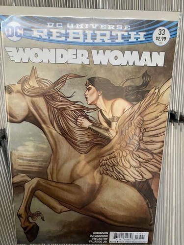 WONDER WOMAN  # 33 DC COMICS FRISON Jenny Frison REBIRTH high grade 