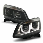 Black LED DRL Projector Head Lights for 2012-2016 ISUZU D-MAX DMAX UTE headlight