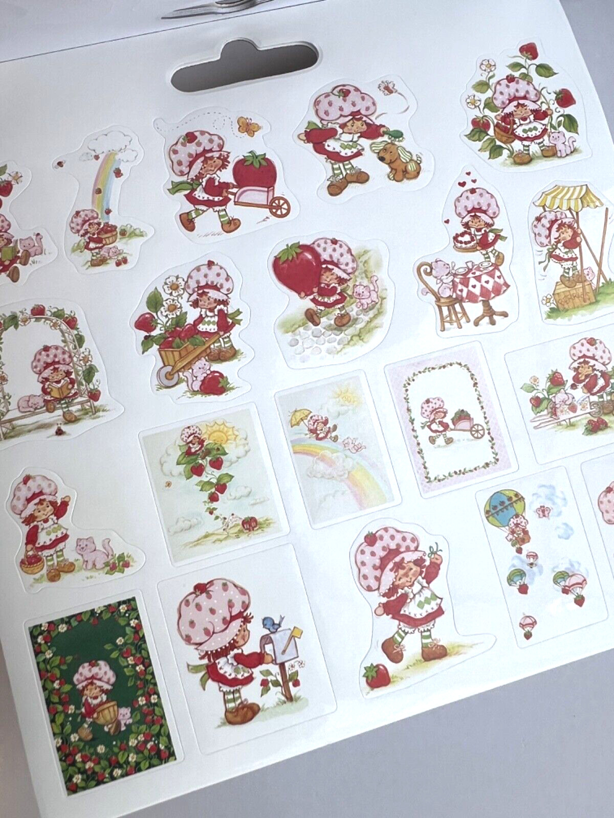Sandylion Strawberry Shortcake Retro Wildbrain Sticker Book Pad  VTG Style