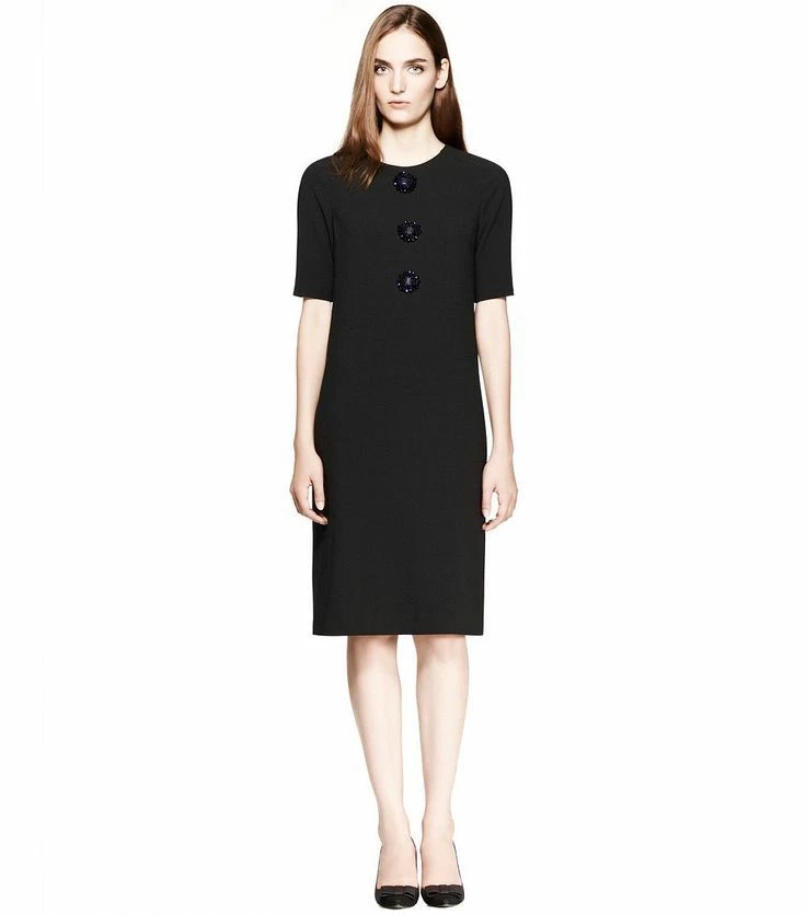 Tory Burch Raine embellished shift dress ( Size 2)