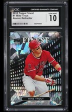 MIKE TROUT /5 2013 TOPPS FINEST ATOMIC REFRACTOR #31 ANGELS SSP RARE