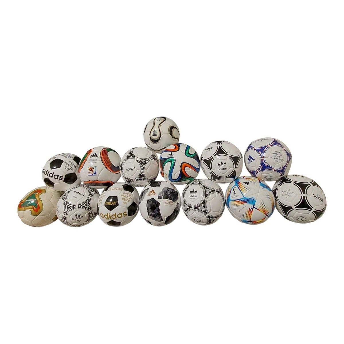 adidas FIFA Collectors Edition Mini Ball World Cup - Size 1 (Set