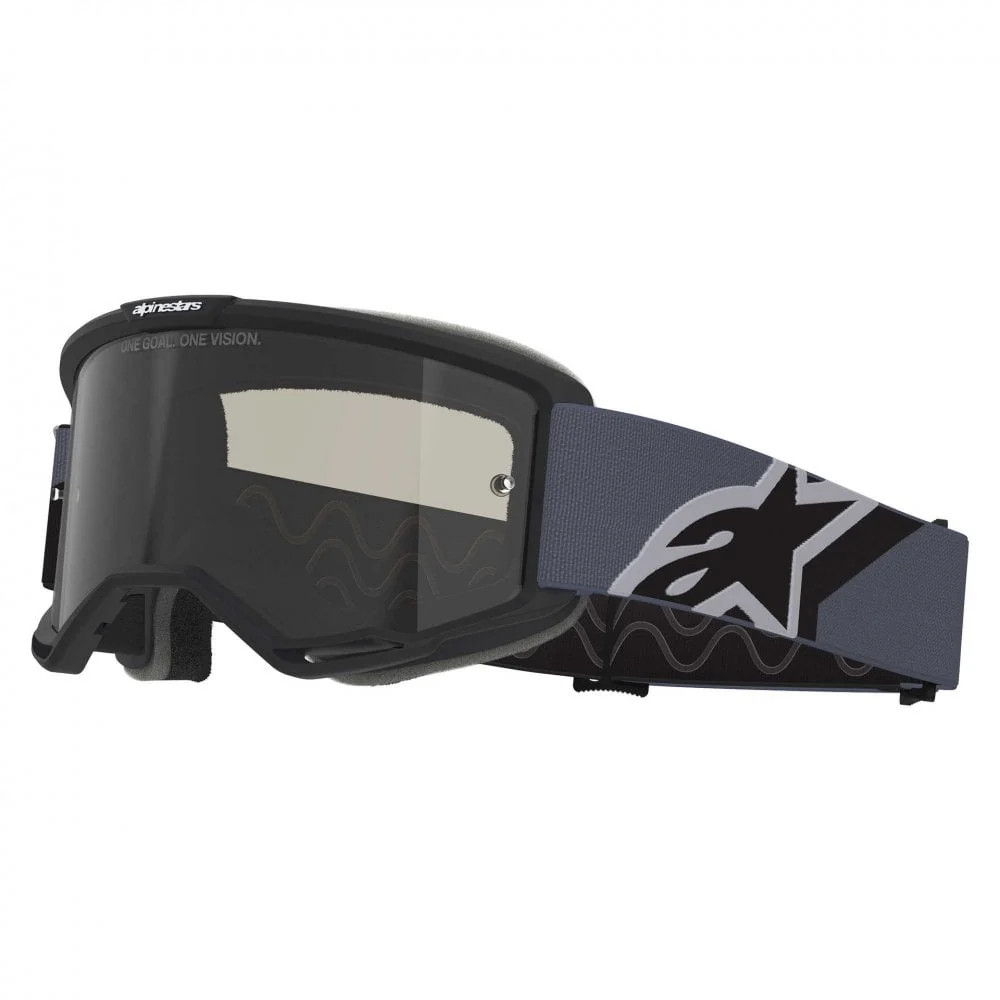 Alpinestars (MX26) Goggles - Vision SAND (Black/Grey) Dark Smoke Lens