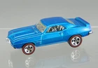 Hot Wheels 2006 Diecast 1/64 Scale Redline 1969 Blue Pontiac '69 Firebird T/A VG