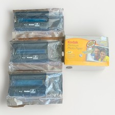 Kodak ImageLink 40 Print System Ink Cartridges - Lot 3 Premium Photo Paper New
