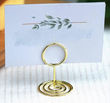 20Pcs Mini Place Card Holders, Cute Table Number Holders, Small Size Table Card