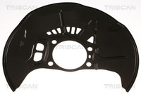 Spritzblech Bremsscheibe Triscan 8125 13127 Stahl FüR Toyota RAV 4 VAN 4WD ZSA44