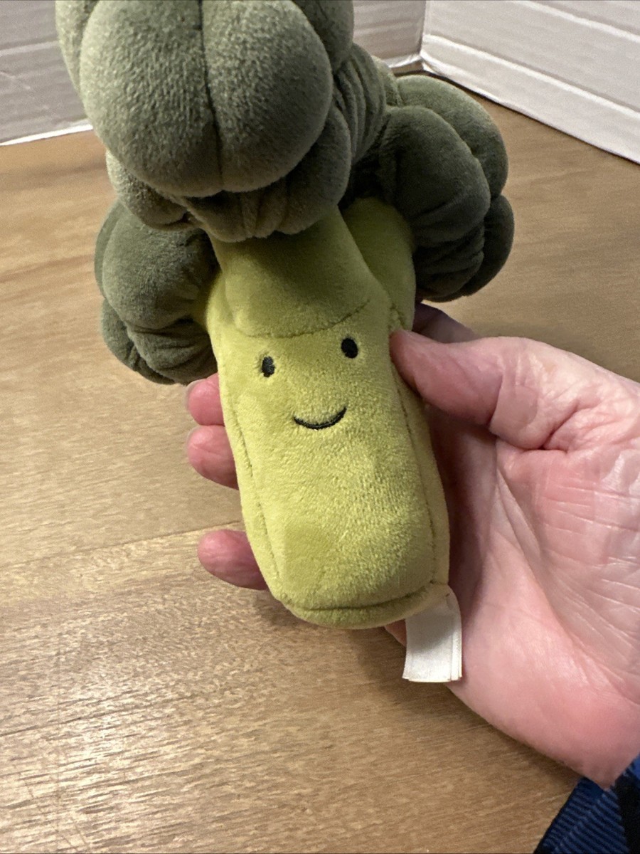 Jellycat Amuseables Vivacious Vegetable Broccoli Plush 6” Stuffed