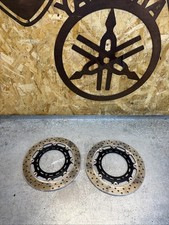 Yamaha R1 2001-2003 Front Brake Discs Rotors OEM Genuine 