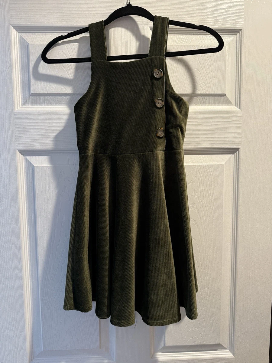 Corduroy Green Sleeveless Dresses for Girls for sale | eBay