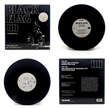Black Flag: The Process of Weeding Out - 1991 SST kdisc Reissue - Graded *EX/EX*