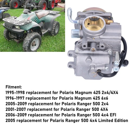 ATV Carburetor 1614‑11 3131463 3131571 For Magnum 425 6x6 1996‑1997 - Picture 19 of 22