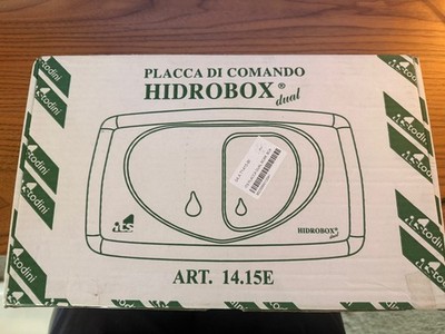 ITS hidrobox dual flush plate ART 14.15E -  NEW IN BOX