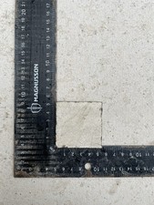 Reclaimed White Victorian Tile From A Black And White Path