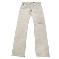 AG Adriano Goldschmied Men's 32x35 Gray Matchbox Slim Straight Pant